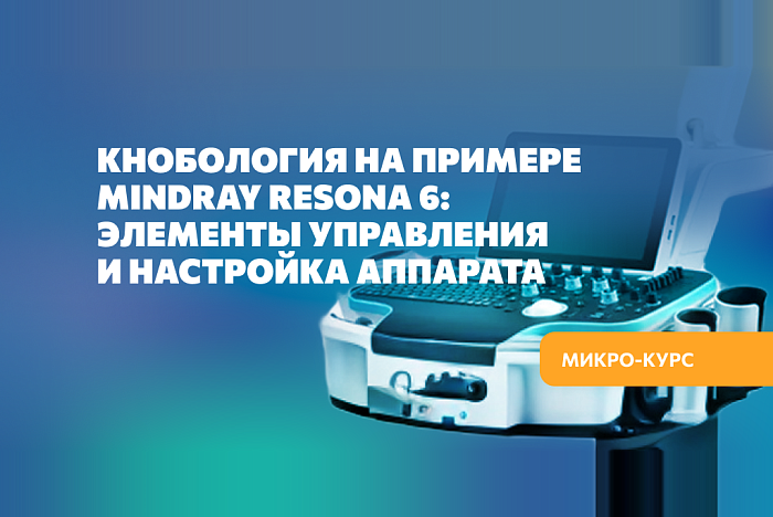 Кнобология на примере Mindray Resona 6: элементы управления и настройка аппарата